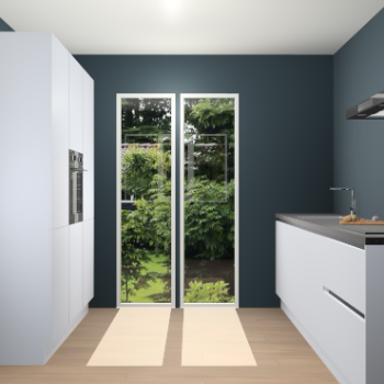 Sneeuwwitte greeploze keuken Dallas 74259