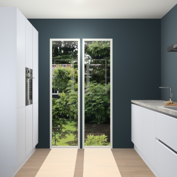 Sneeuwwitte greeploze keuken Dallas 74301