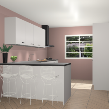 Zijdegrijze keuken Sopot 62378