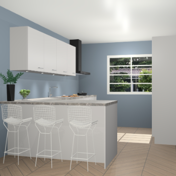 Zijdegrijze keuken Sopot 62382