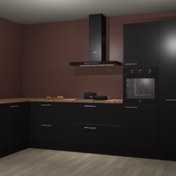 Zwarte keuken Nuuk 69037