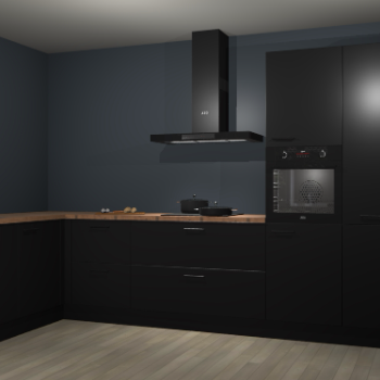 Zwarte keuken Nuuk 69040