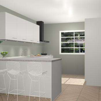 Zijdegrijze keuken Sopot 62387