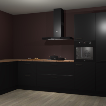 Zwarte keuken Nuuk 69041