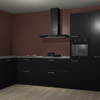 Zwarte keuken Nuuk 69049