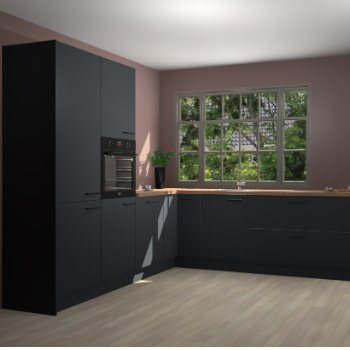 Onyxgrijze keuken Malaga 67964