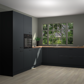 Onyxgrijze keuken Malaga 67965