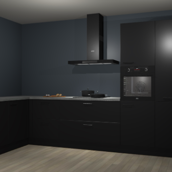 Zwarte keuken Nuuk 69052