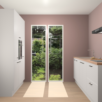 Zijdegrijze keuken Dallas 74337