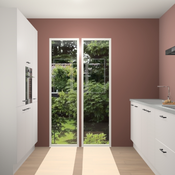 Zijdegrijze keuken Dallas 74384