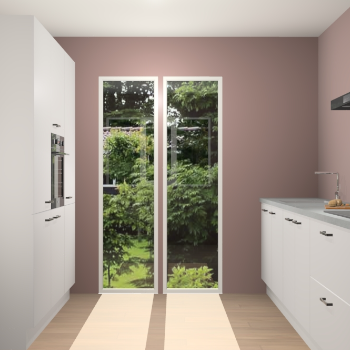 Zijdegrijze keuken Dallas 74435