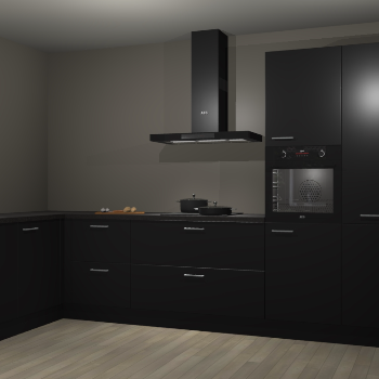 Zwarte keuken Nuuk 69072