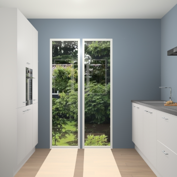 Zijdegrijze keuken Dallas 74495