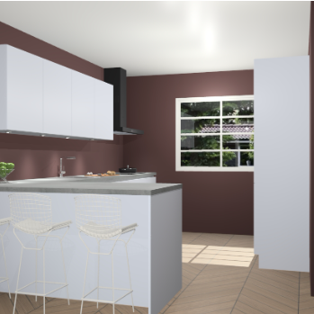 Sneeuwwitte greeploze keuken Sopot 62497