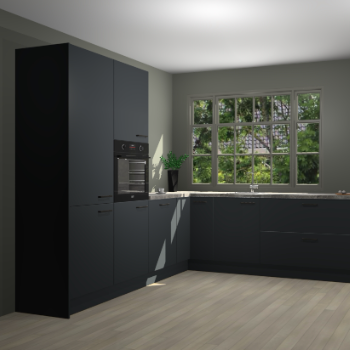 Onyxgrijze keuken Malaga 67998