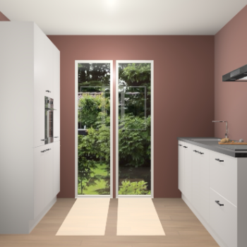 Zijdegrijze keuken Dallas 74499