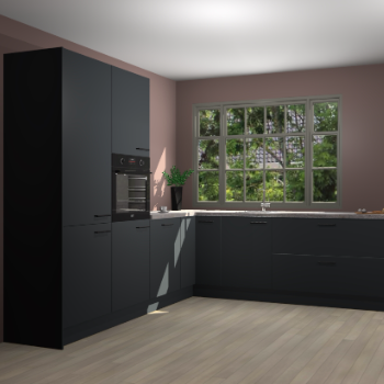 Onyxgrijze keuken Malaga 68003