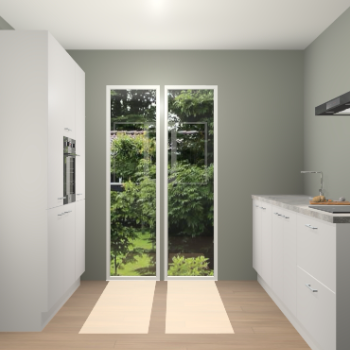 Zijdegrijze keuken Dallas 74518