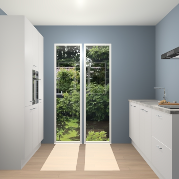 Zijdegrijze keuken Dallas 74519