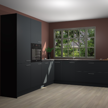 Onyxgrijze keuken Malaga 68006