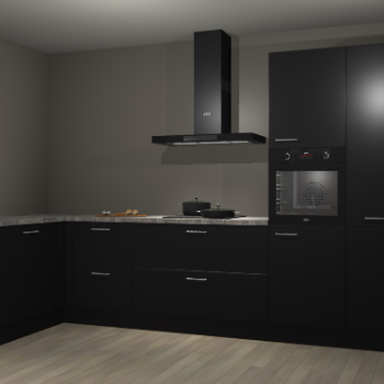 Zwarte keuken Nuuk 69133