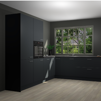 Onyxgrijze keuken Malaga 68007