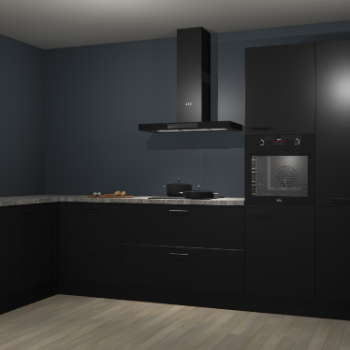 Zwarte keuken Nuuk 69135