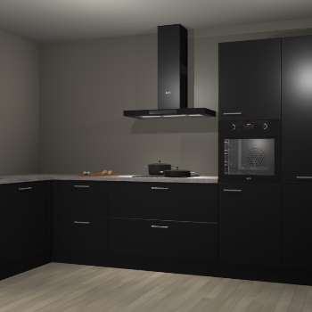 Zwarte keuken Nuuk 69153