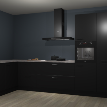 Zwarte keuken Nuuk 69157