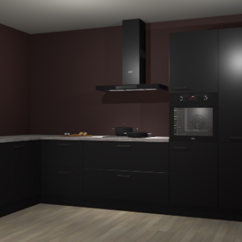 Zwarte keuken Nuuk 69158