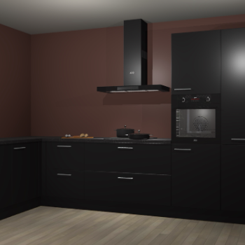 Zwarte keuken Nuuk 69181