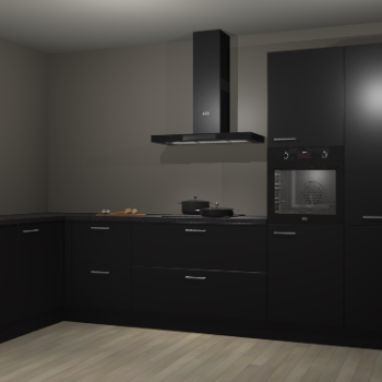 Zwarte keuken Nuuk 69182