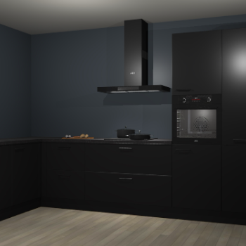 Zwarte keuken Nuuk 69184