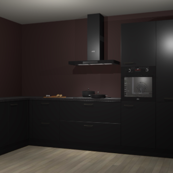 Zwarte keuken Nuuk 69185