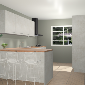 Beton opal keuken Sopot 64143