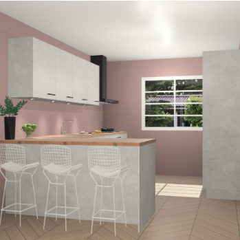 Beton opal keuken Sopot 64145