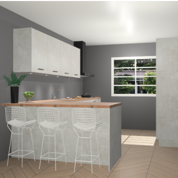 Beton opal keuken Sopot 64146