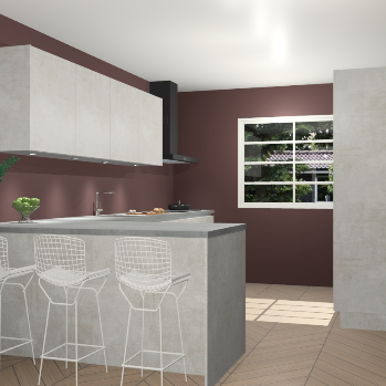 Beton opal greeploze keuken Sopot 64331