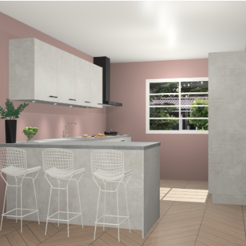 Beton opal keuken Sopot 64332