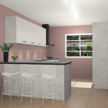 Beton opal keuken Sopot 64344