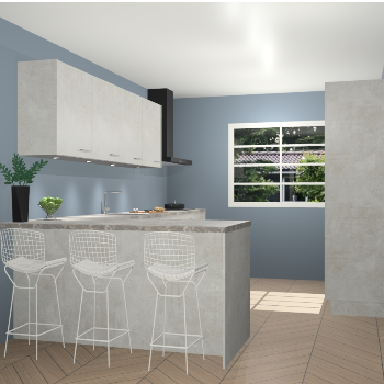 Beton opal keuken Sopot 64348