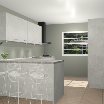 Beton opal keuken Sopot 64347