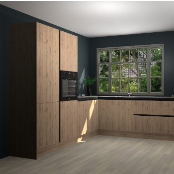 Madera Natuur greeploze keuken Malaga 68302