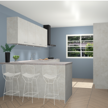 Beton opal keuken Sopot 64357