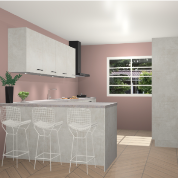 Beton opal keuken Sopot 64359