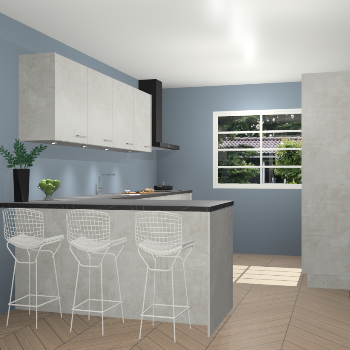 Beton opal keuken Sopot 64363