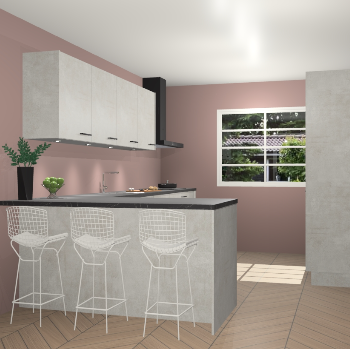 Beton opal keuken Sopot 64365