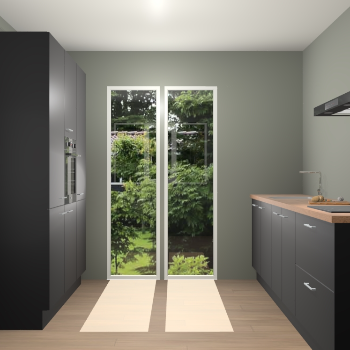 Zwarte keuken Dallas 74707