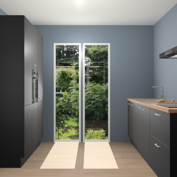 Zwarte keuken Dallas 74708