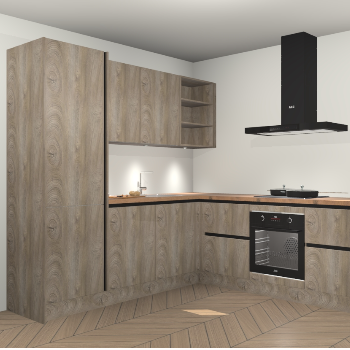 Cantaro Eiken greeploze keuken Turek 75760